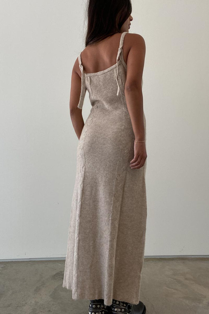 Cable Knit Maxi Dress - TheOures