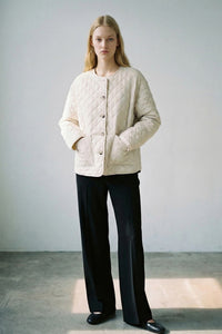Padded Quilted Oversized Jacket
