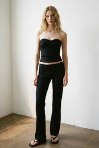 Stretch Bandeau Top & Pants Set