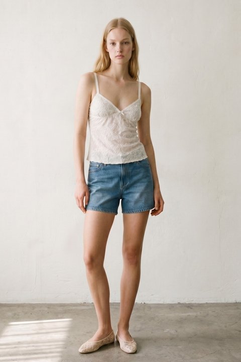 Lightweight Rose Pattern Camisole