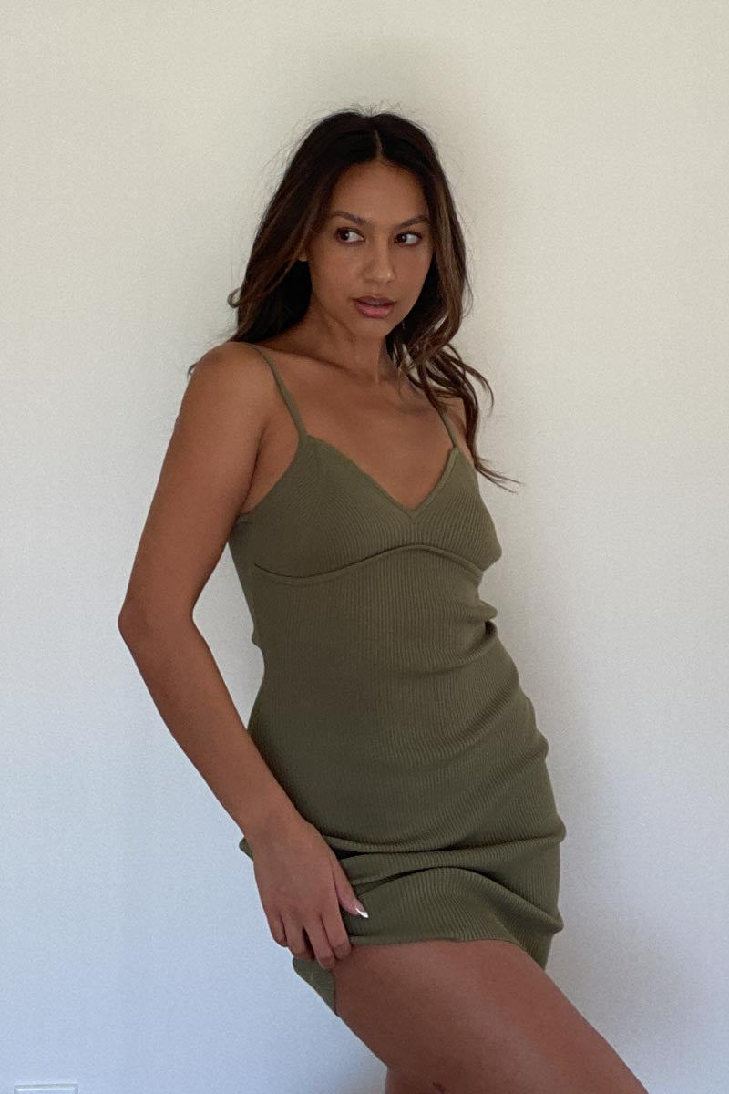 Knit Midi Dress