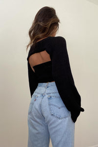Knit Tube Top And Shrug Set