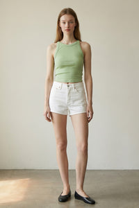 Ribbed Knit Essential Tank Top