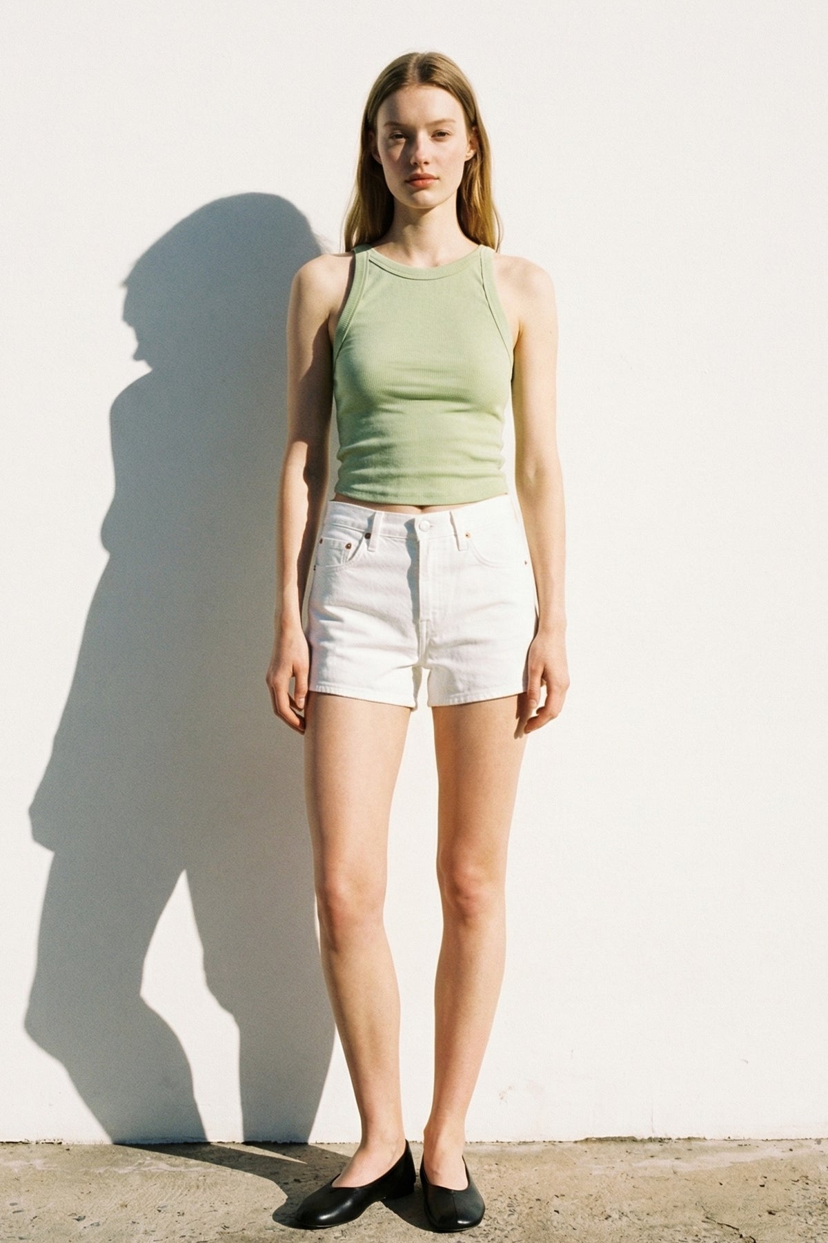 Ribbed Knit Essential Tank Top