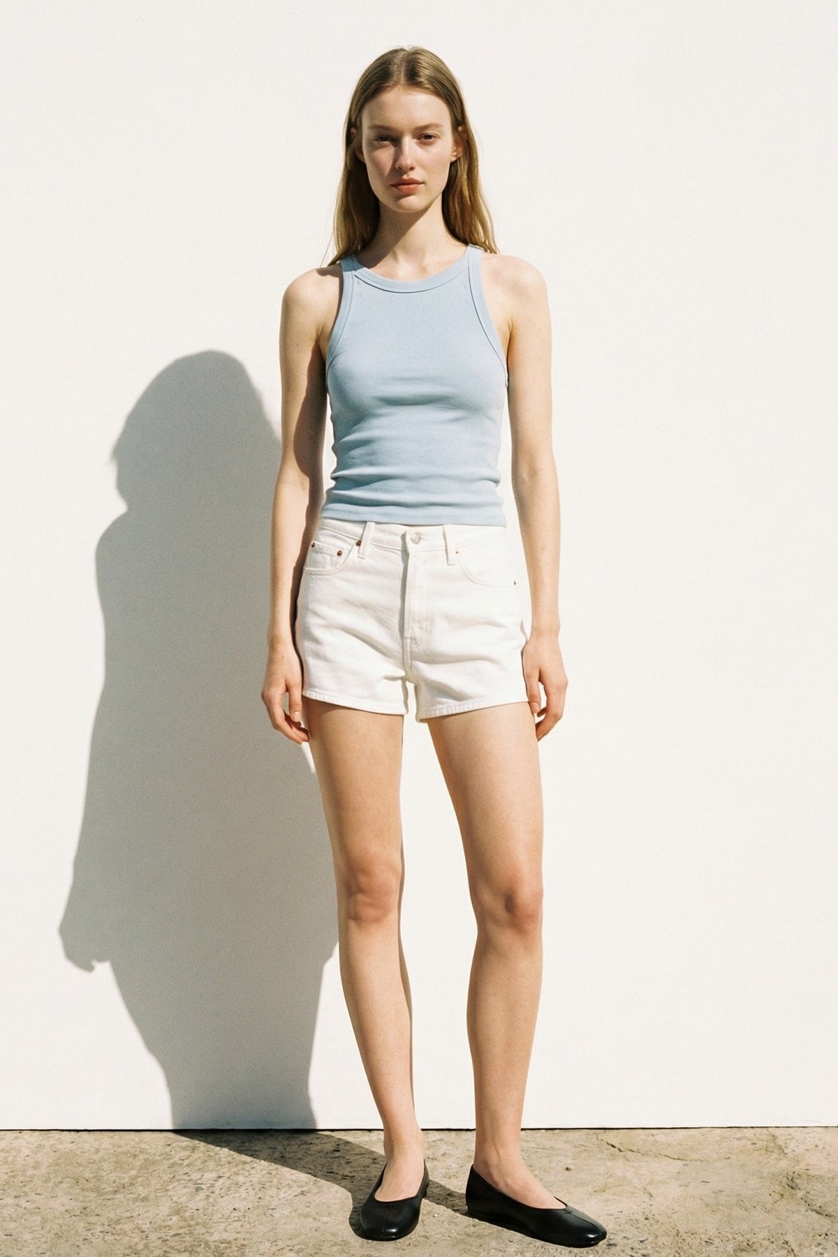 Ribbed Knit Essential Tank Top