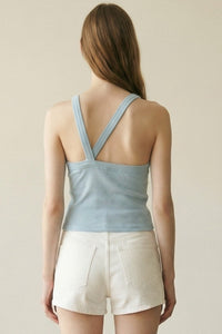Ribbed Knit Essential Tank Top