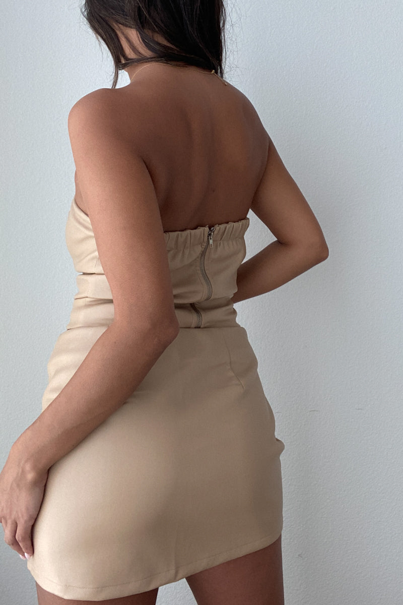 Sweetheart Neckline Leather Bustier with Back Zipper - TheOures