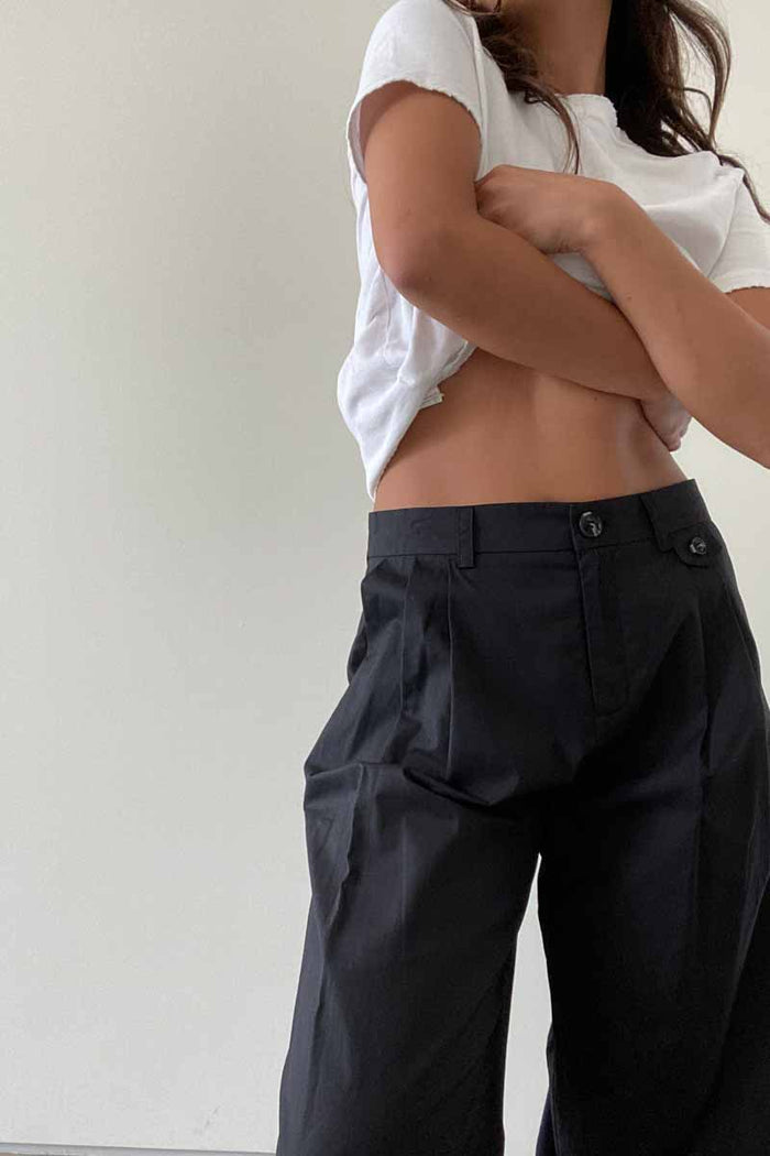 Lightweight Cotton Woven Trousers