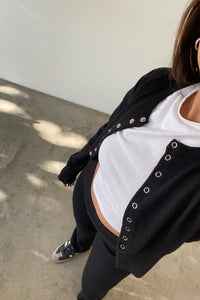 Knit Cardigan And Long Pants Set