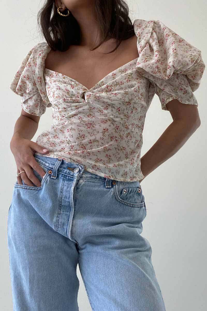 Puff Sleeve Top