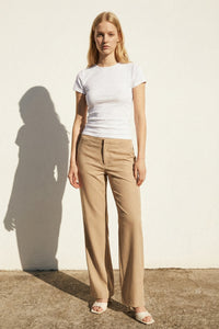 Hook Eye Waistband Woven Trouser