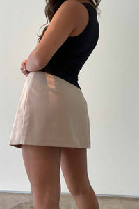Wrap Style Mini Skort