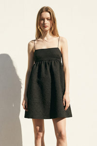 Back Lace-Up Mini Dress