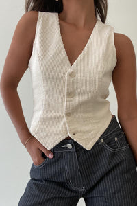 Corduroy Vest Top