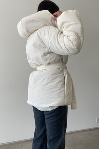Oversized Padded Nylon Parka Jacket