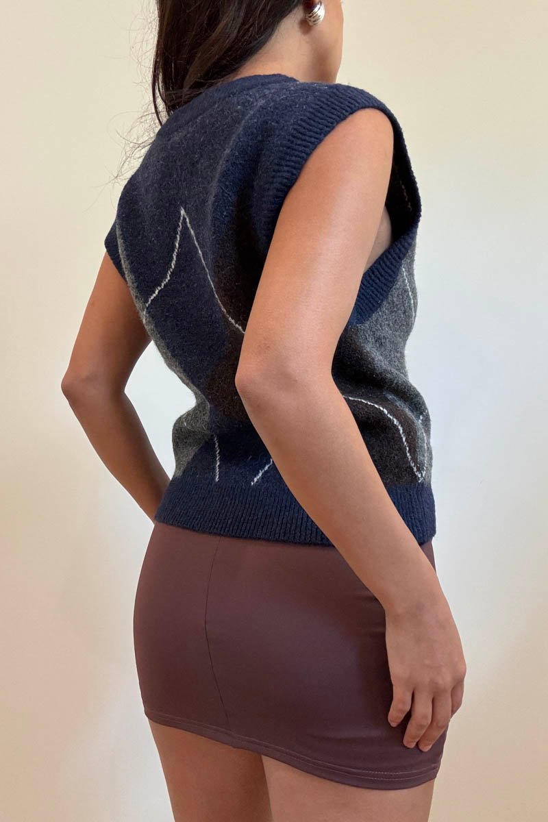 Micro Mini Stretch Skirt Built-In Shorts