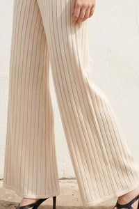 Wide Rib Knitted Jumpsuit