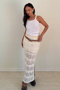 Crochet Knit Skirt