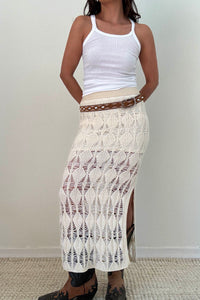 Crochet Knit Skirt