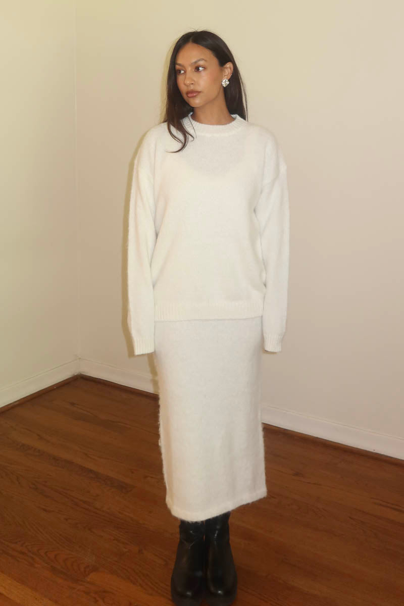 Knit Fitted Dress w/ Oversized Sweater Sets