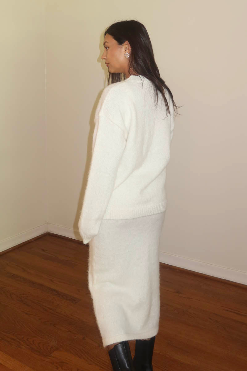 Knit Fitted Dress w/ Oversized Sweater Sets