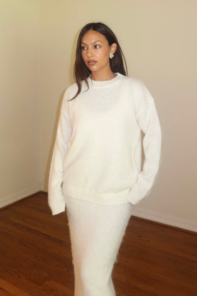 Knit Fitted Dress w/ Oversized Sweater Sets