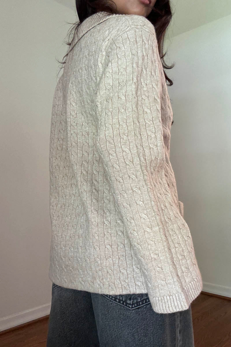 Cable Knit Cardigan