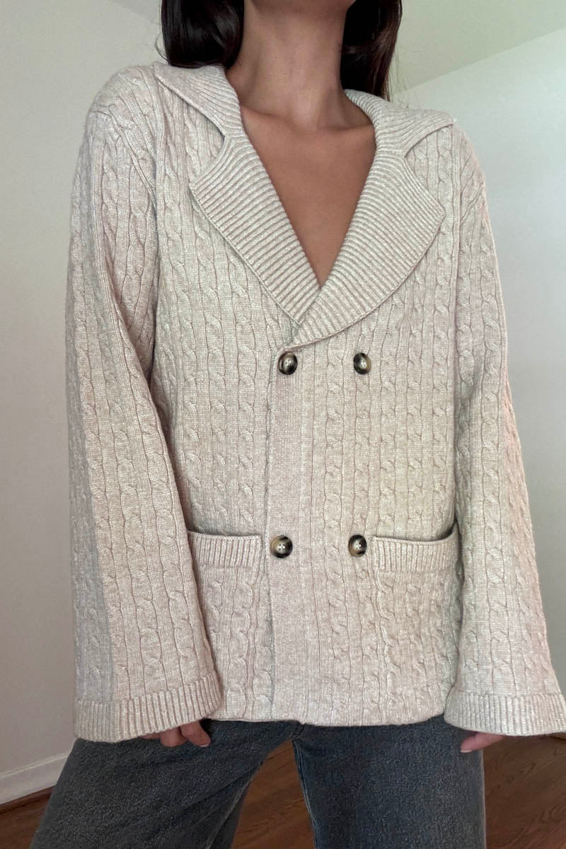 Cable Knit Cardigan