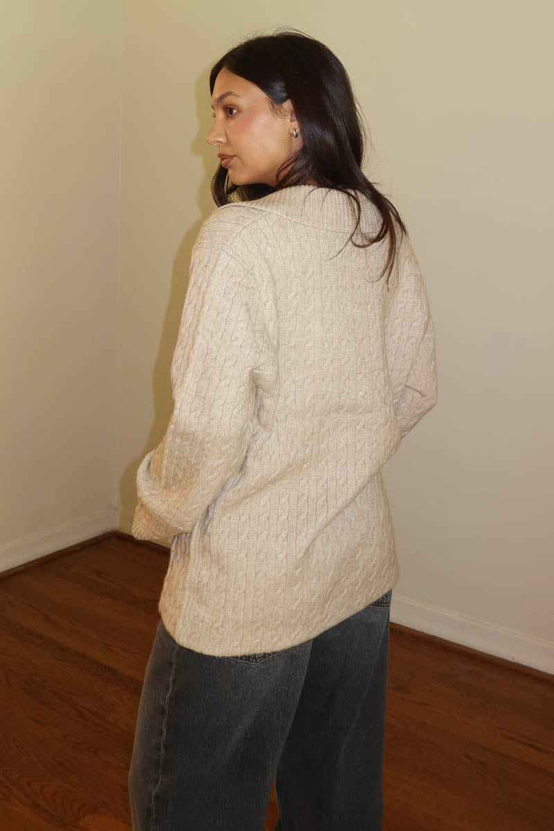 Cable Knit Cardigan