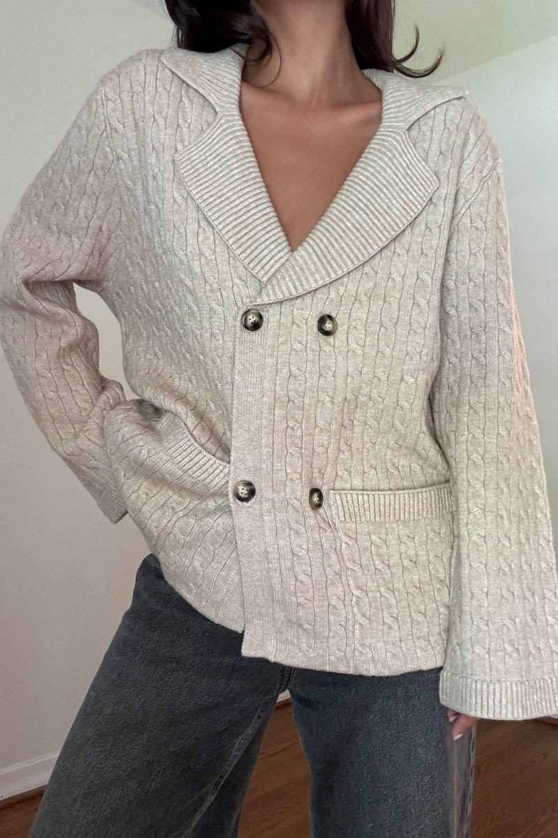 Cable Knit Cardigan