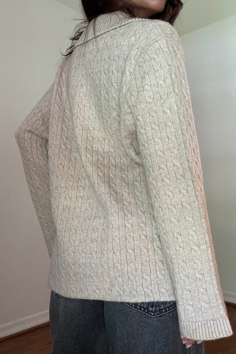 Cable Knit Cardigan