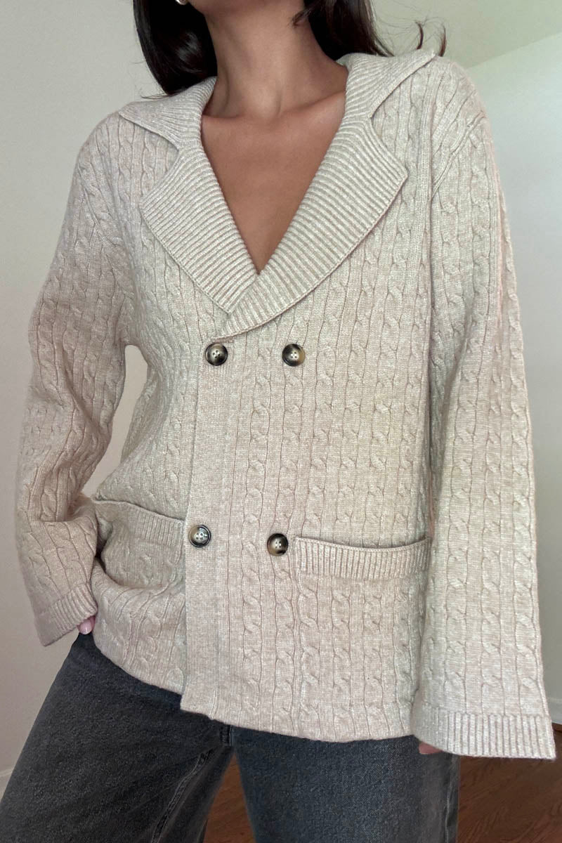 Cable Knit Cardigan