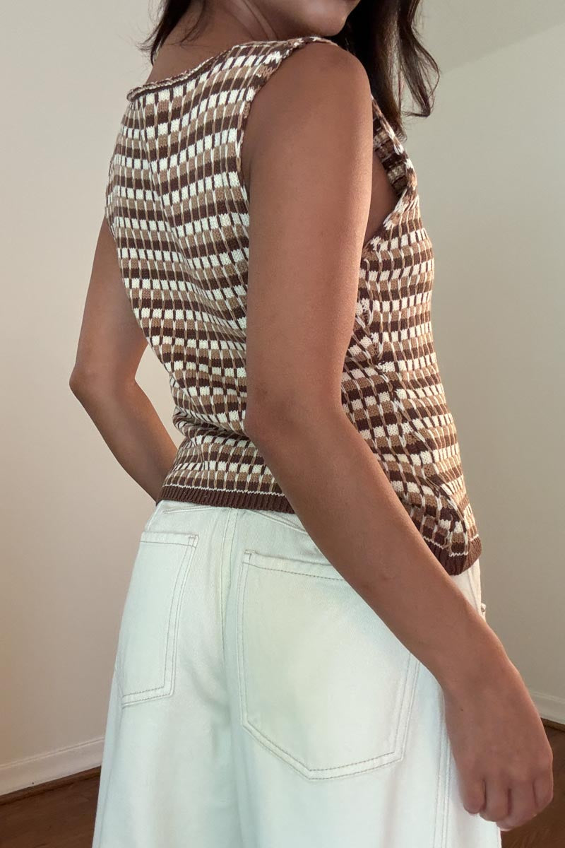 Knitted Vest Top