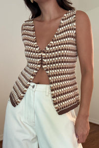 Knitted Vest Top