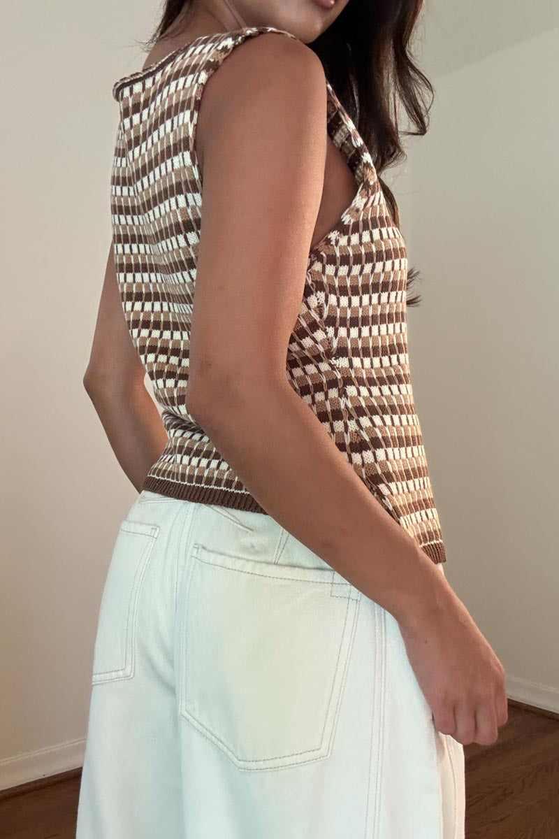 Knitted Vest Top