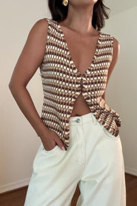 Knitted Vest Top