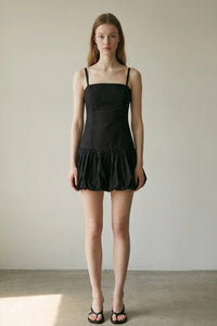 Balloon Skirt Mini Dress