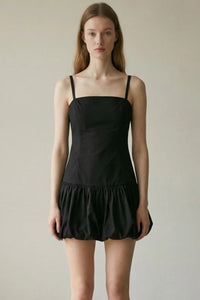 Balloon Skirt Mini Dress