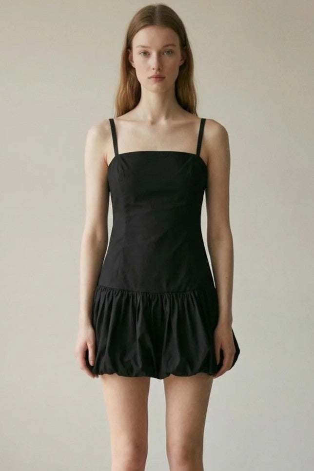Balloon Skirt Mini Dress