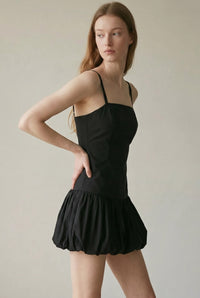 Balloon Skirt Mini Dress