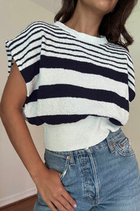 Knit Cropped Sleeveless Top