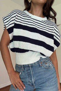 Knit Cropped Sleeveless Top