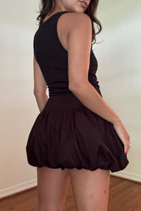 Puffball Mini Skirt
