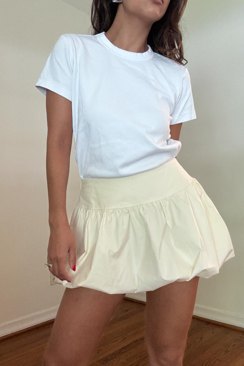 Puffball Mini Skirt