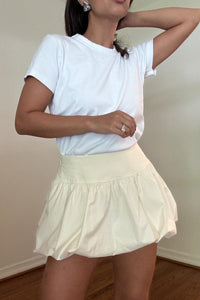 Puffball Mini Skirt