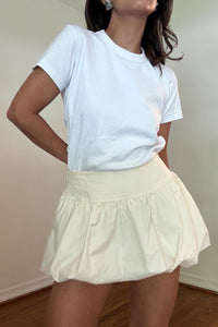 Puffball Mini Skirt