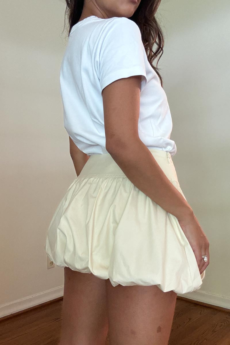 Puffball Mini Skirt