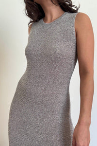 Knit Sleeveless Bodycon Maxi Dress