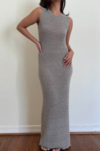 Knit Sleeveless Bodycon Maxi Dress