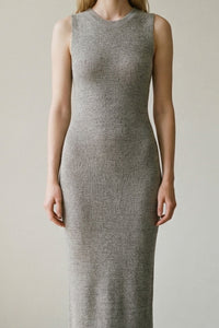 Knit Sleeveless Bodycon Maxi Dress
